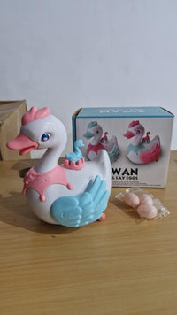 Swan Lay Egg Toy for Kids - 360 Degree Rotation