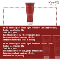 Red Diamond Plant Extract Skin Liquid Foundation 50g Pack of 1