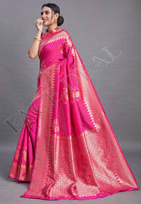 Unique  Jacquard Weaving  Banarasi Silk Sarees