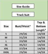 Womens Poly Lycra Solid Sports Track Suit