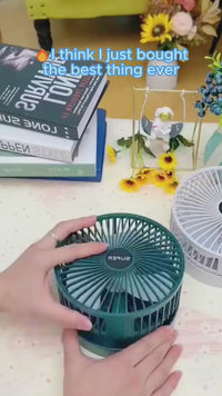 Powerful Rechargeable Table Fan